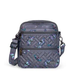 Lug Can Can XL Convertible Crossbody Bag - Butterfly Grey, Women's Stylish Trave